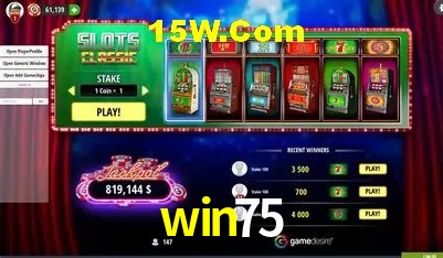 Sistemas de Segurança win75